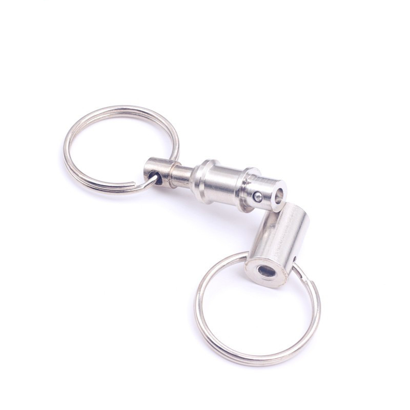 Metal 2 in 1 Key Rings 3