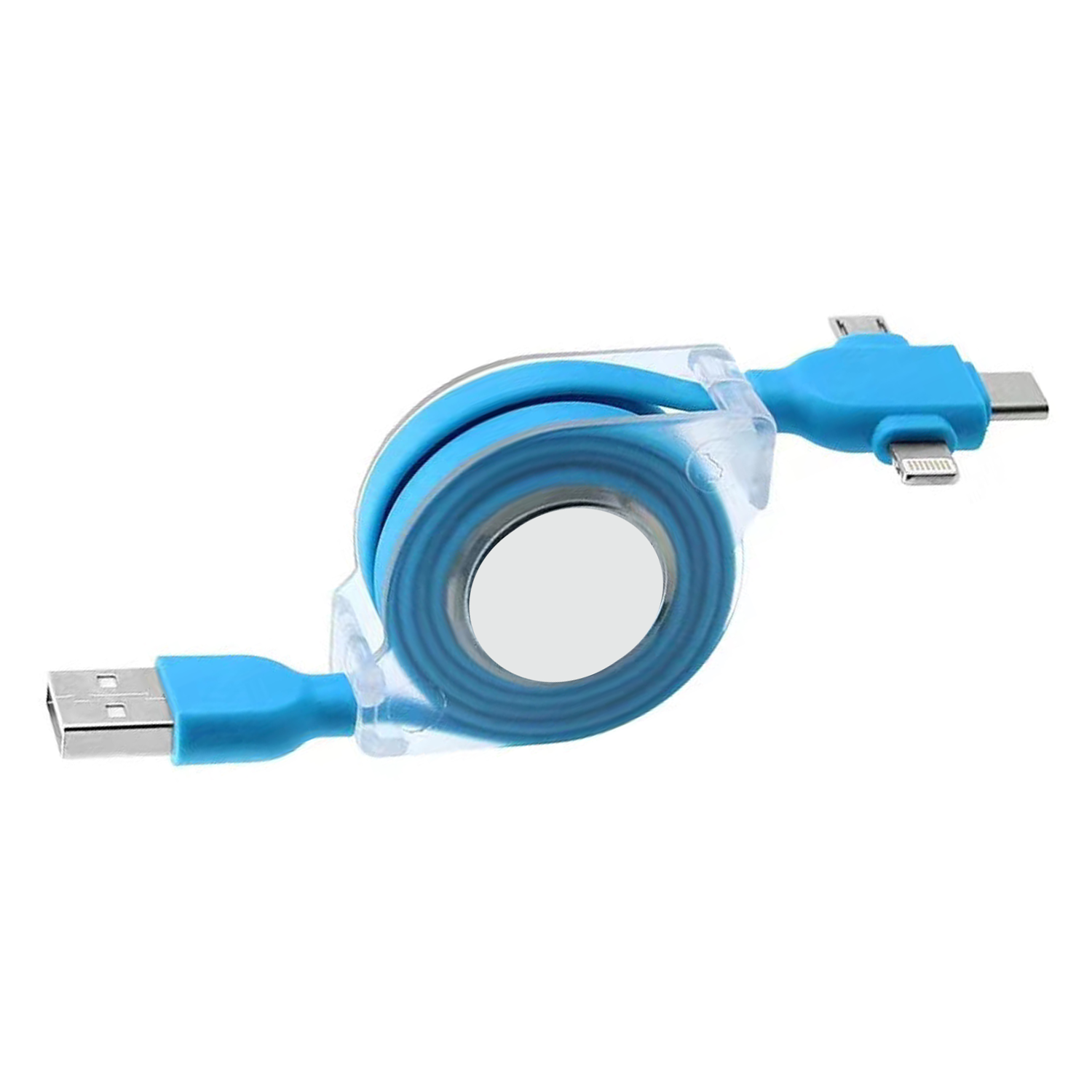 3 in 1 Stretchable Data Cable 5