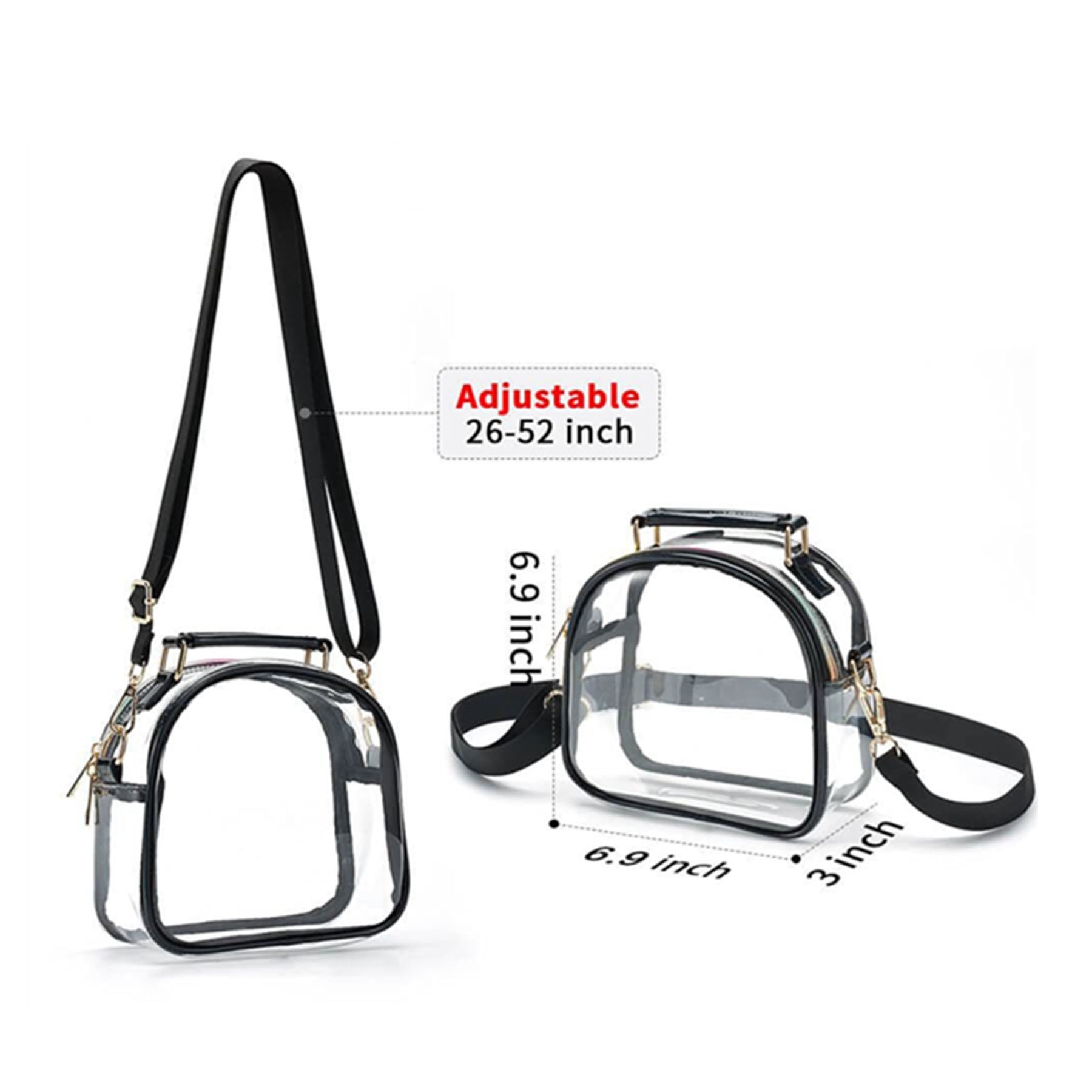 Clear Purse Handbag 1