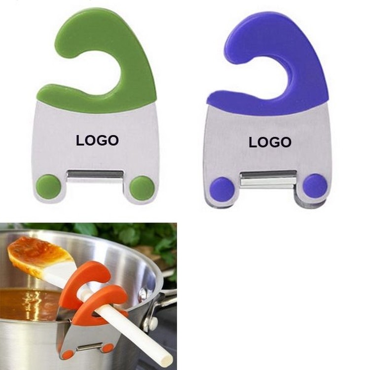 Handy Pot Clip/ Pot Rest for Spatula and Spoon 2