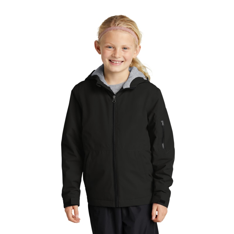 Sport-Tek Youth Waterproof Insulated Jacket 3
