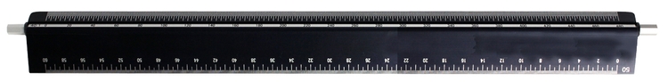12" Select-A-Scale (TM) Engineer Drafting Scale Ruler 12