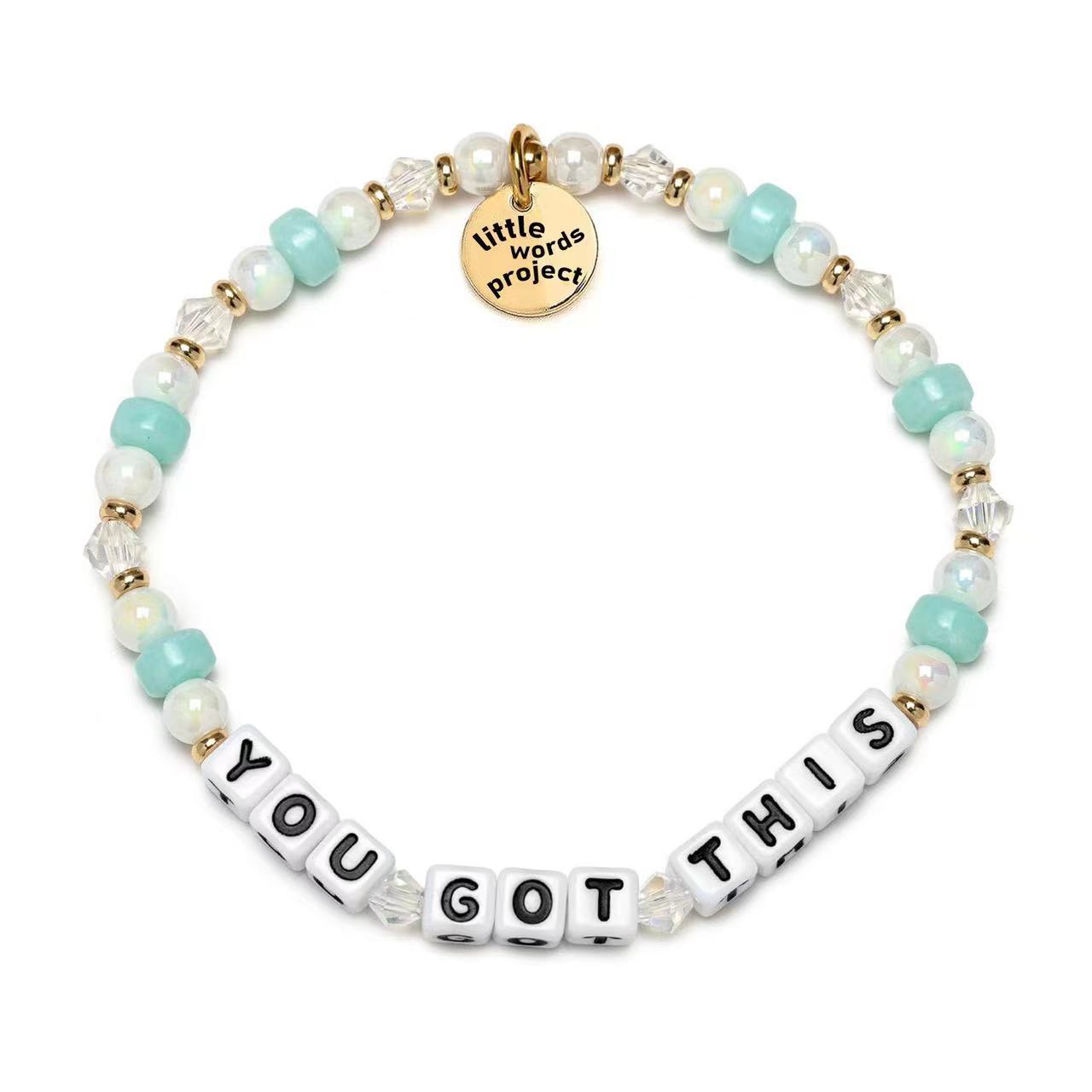 Custom Alphabet Beads Bracelet 4