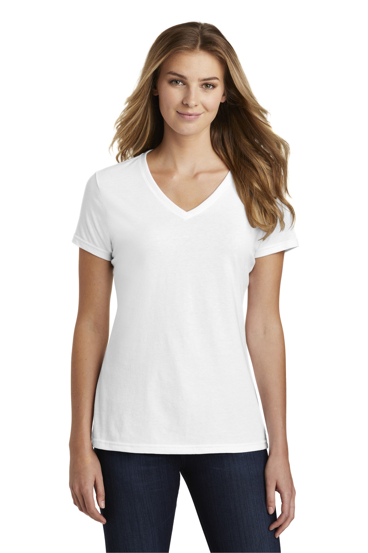 Port & Company® Women's Fan Favorite Blend V-Neck Tee 62