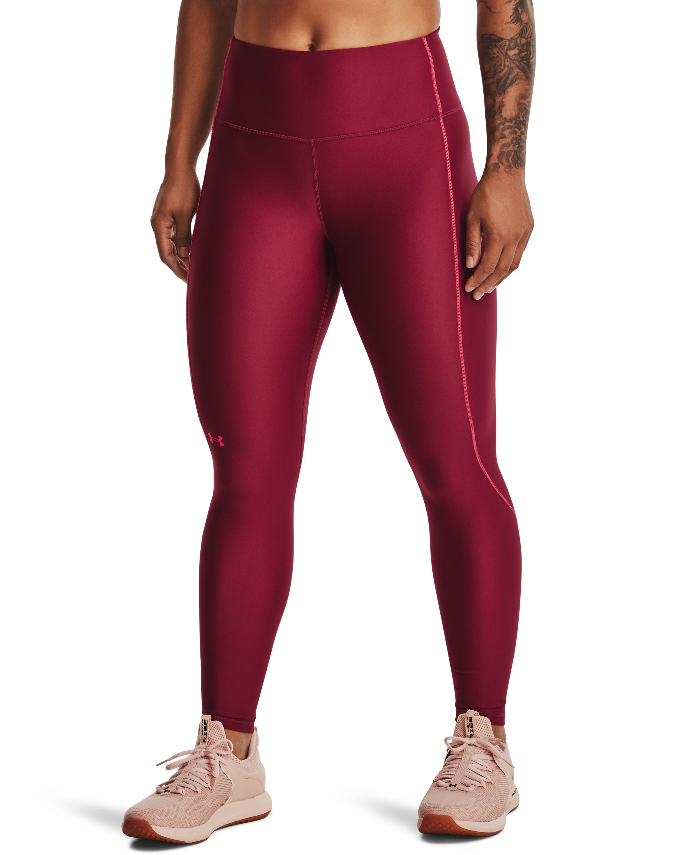 HeatGear No-Slip Waistband Women's Ankle Leggings 1