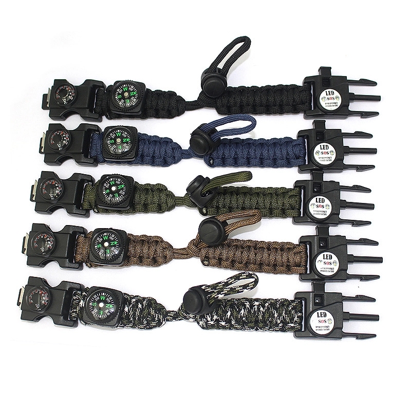 20 in 1 Outdoor Survival Paracord Bracelet 20