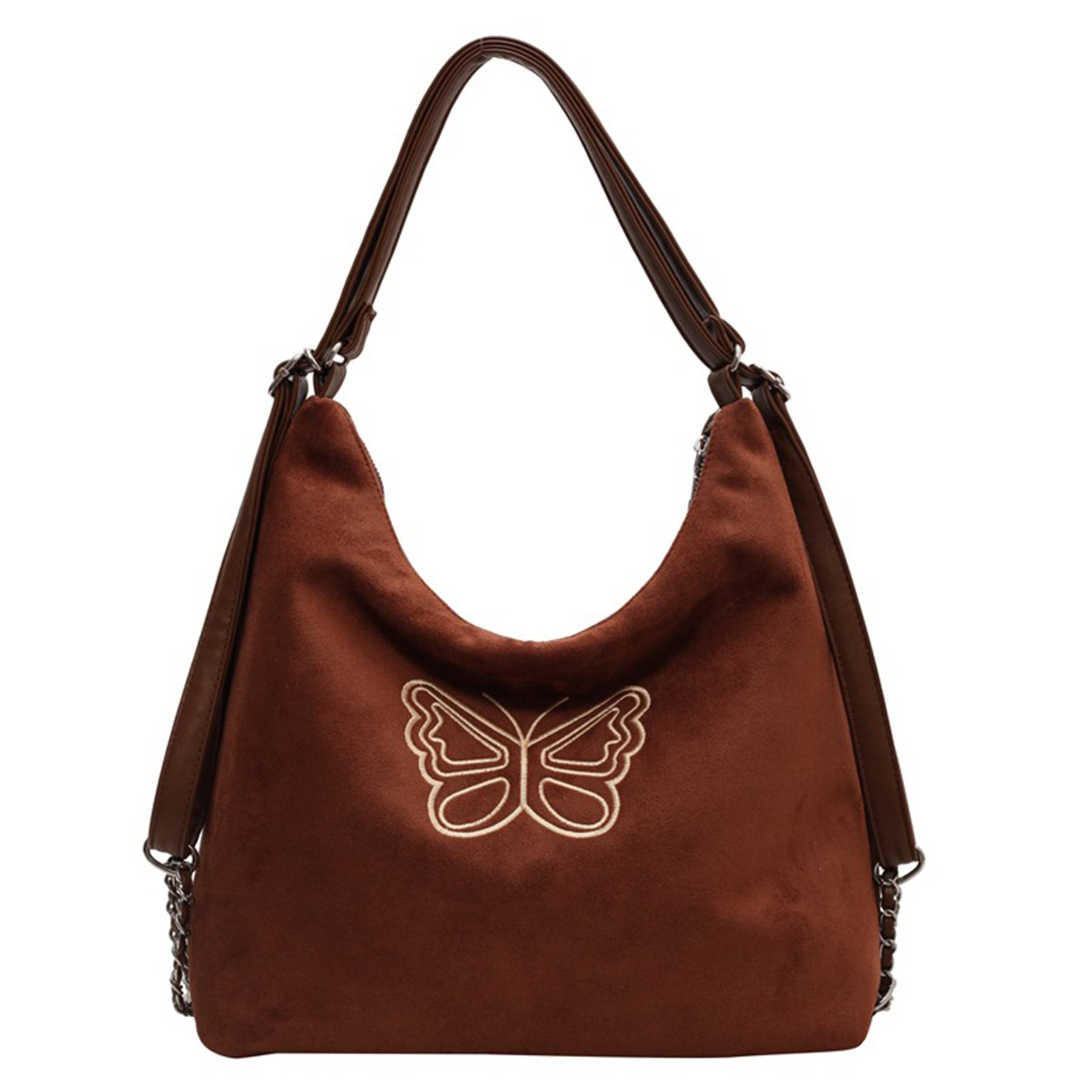 PU Simple multi-purpose butterfly tote bag 3