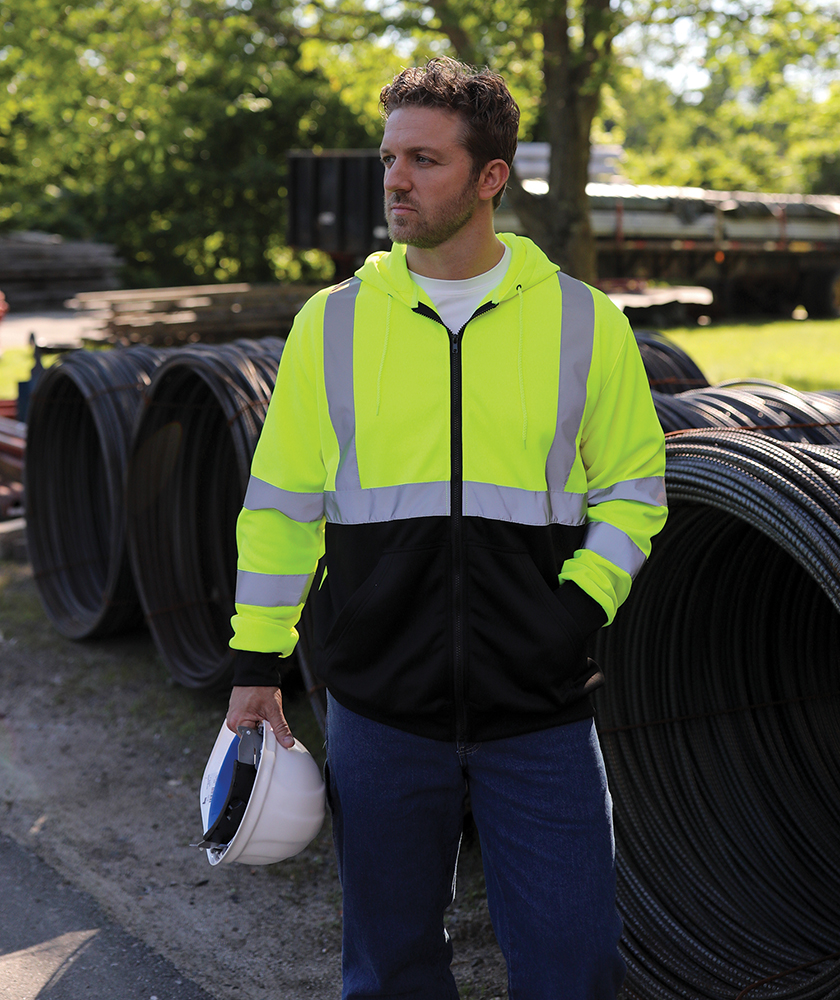 Signal Hi-Vis Full Zip Hoodie