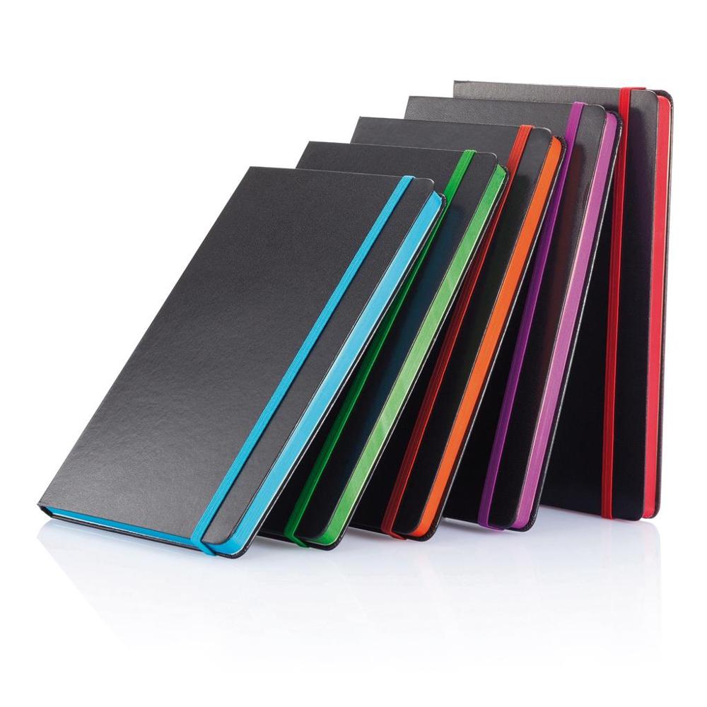 Hardcover Black A5 Notebook 4