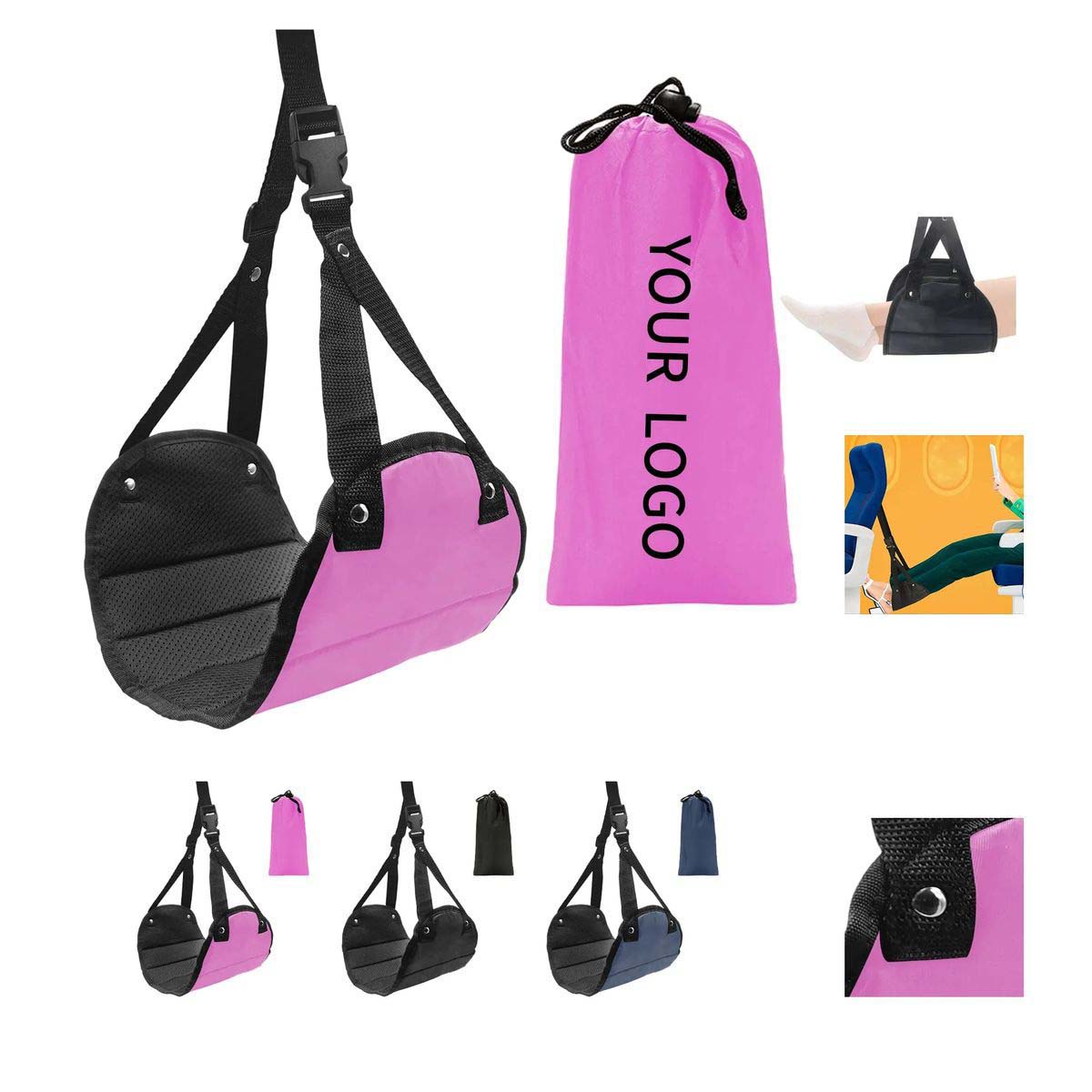 Adjustable Leg Elevation Strap with Breathable Mesh 2