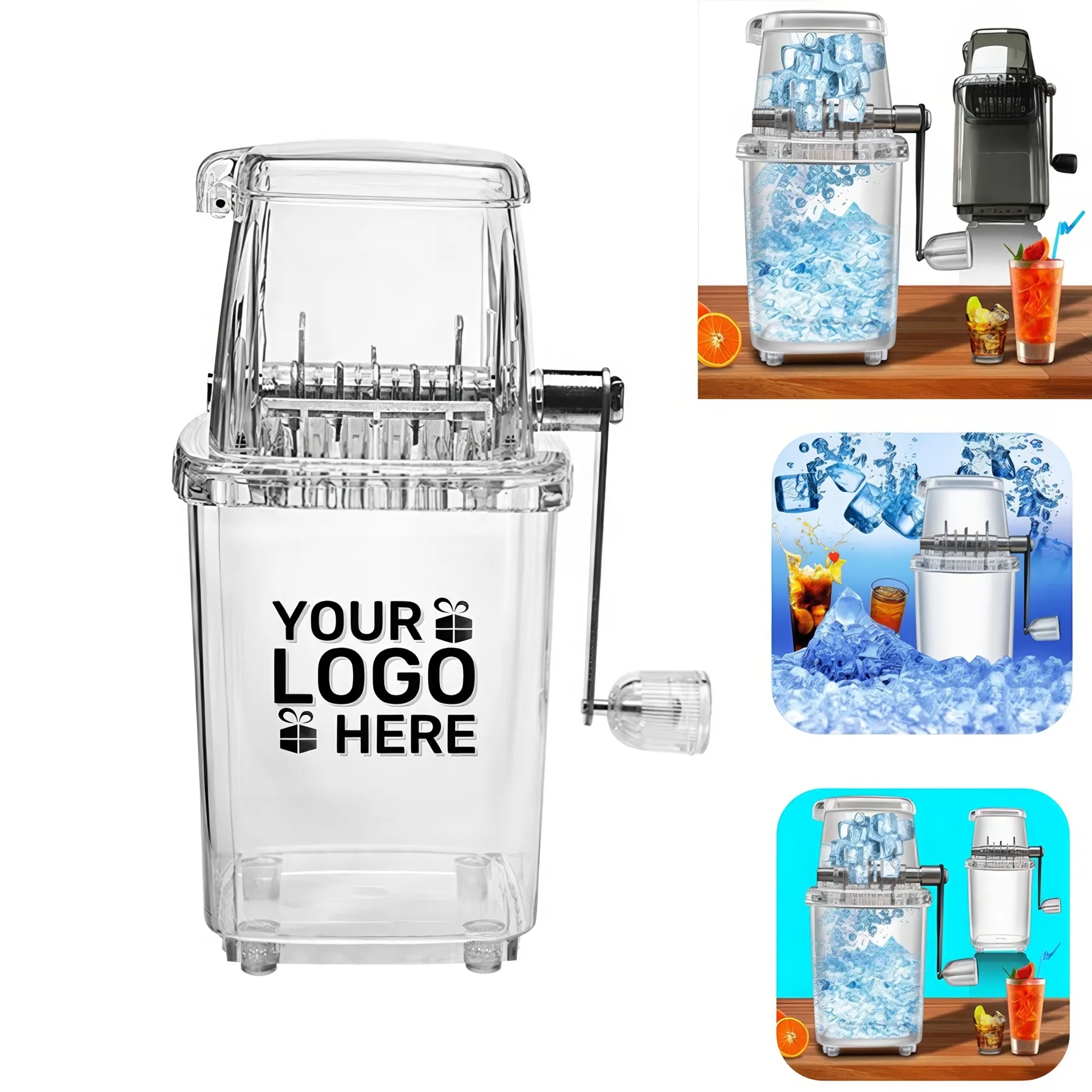 Manual Rotary Ice Crusher 2