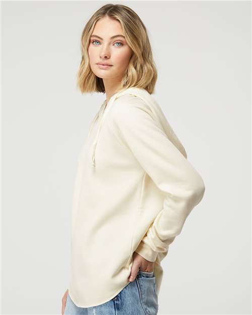 Women's Lightweight California Wave Wash Hooded Sweatshirt - PRM2500 62