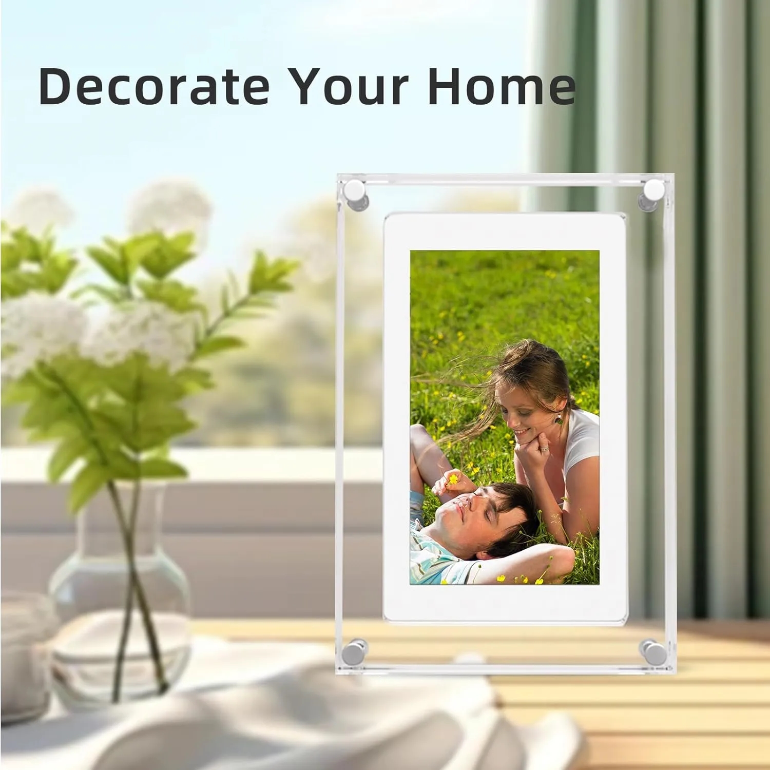 5 Inch Acrylic Video Picture Frame 6