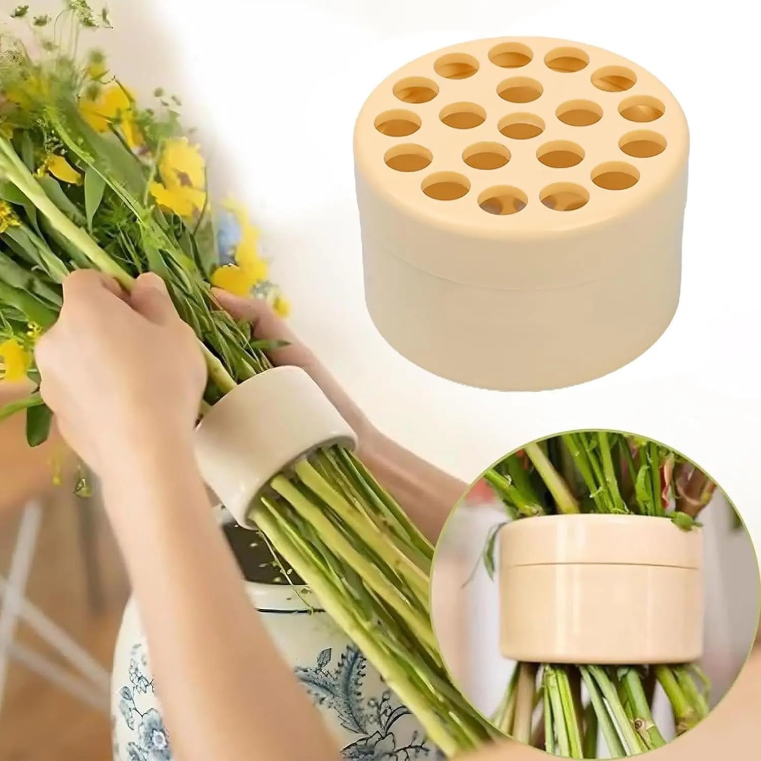 Spiral Ikebana Stem Holder 2