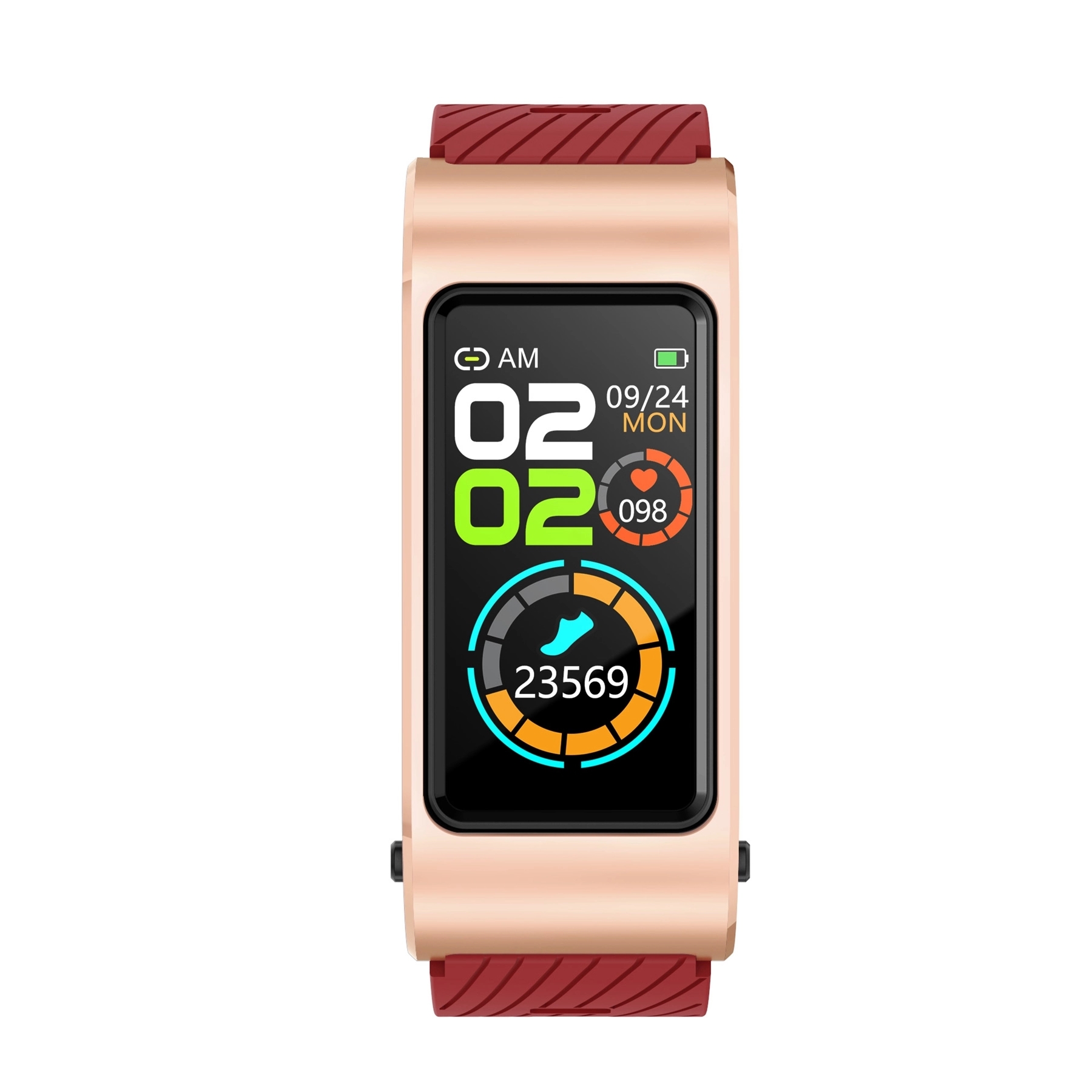H21 Body Temperature Smart Watch with Silicone Band 10