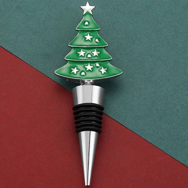 Christmas Tree Metal Wine Stopper 4