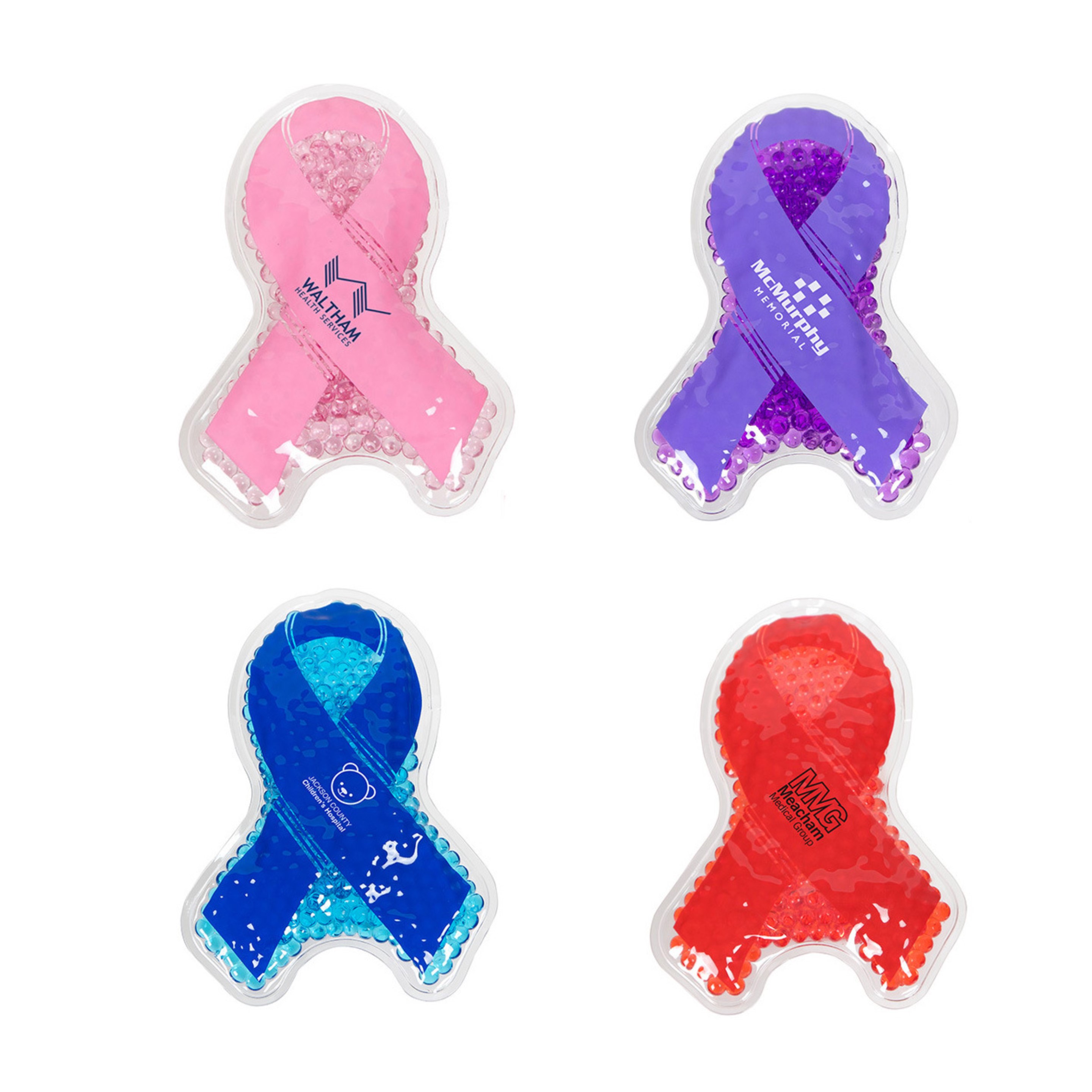 Ribbon Shaped Gel Beads Hot/Cold Pack (direct import)
