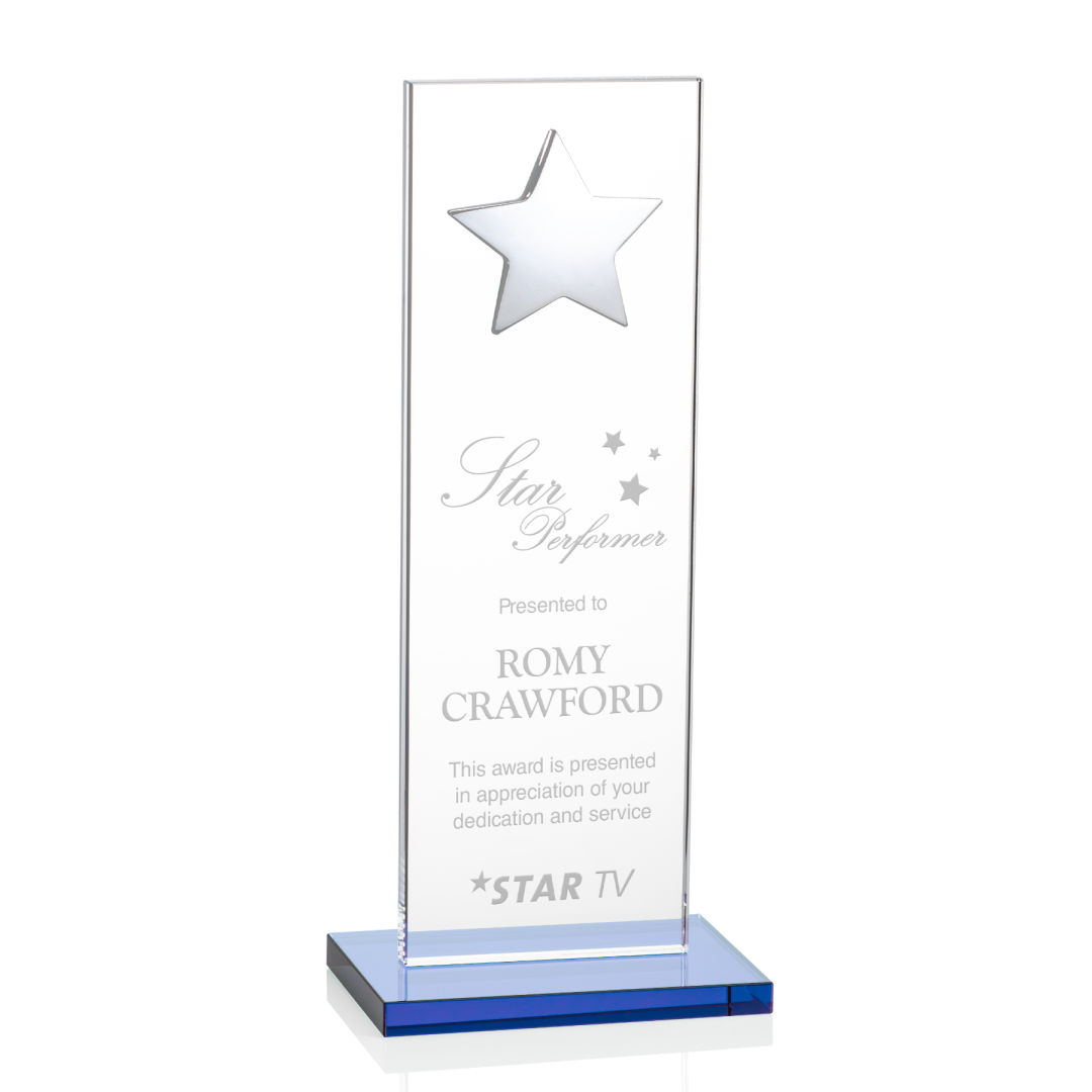 Dallas Star Award - Sky Blue/Silver 4