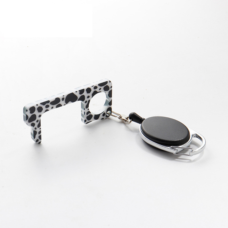 Retractable Keychain Acrylic Door Opener 7