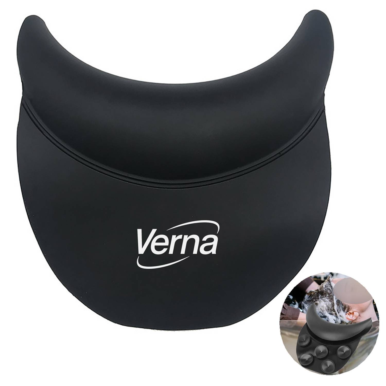 Silicon Salon Neck Rest Cushion w/ Suction Cup 2