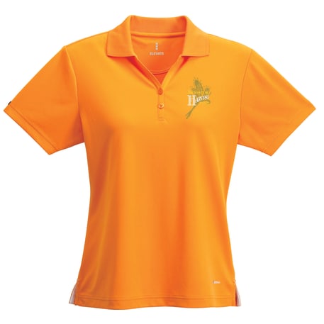 Women's MORENO TEXT MICRO SS POLO 25