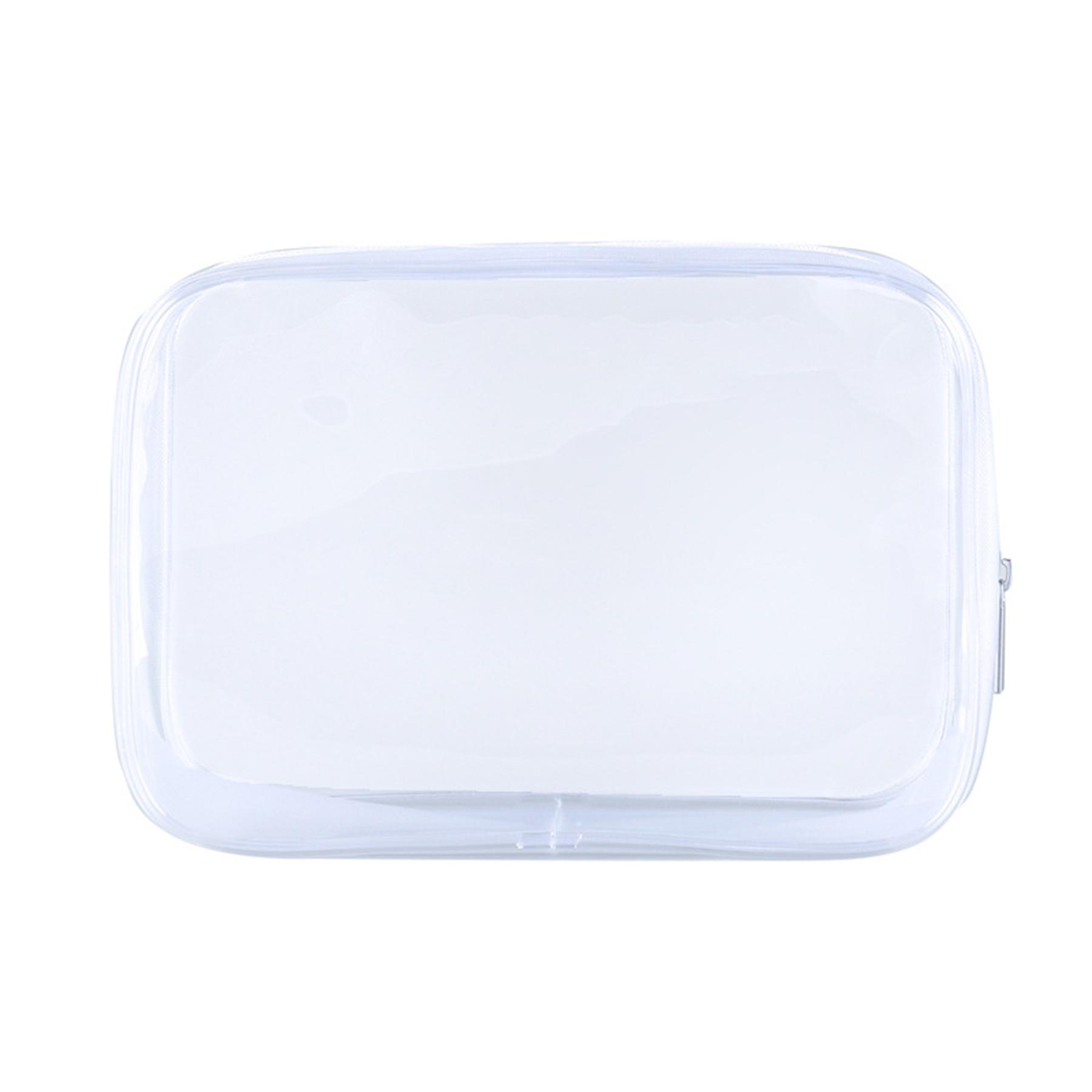 Clear Cosmetics PVC Zippered Bag 2