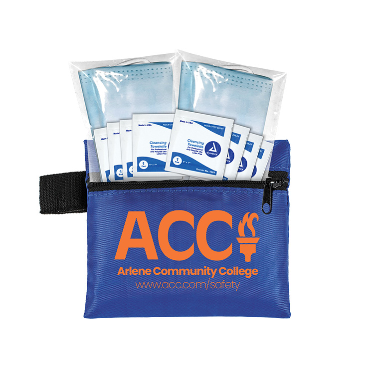 "Titan" Wipe it Down Travel Kit in Zippered Pouch 14