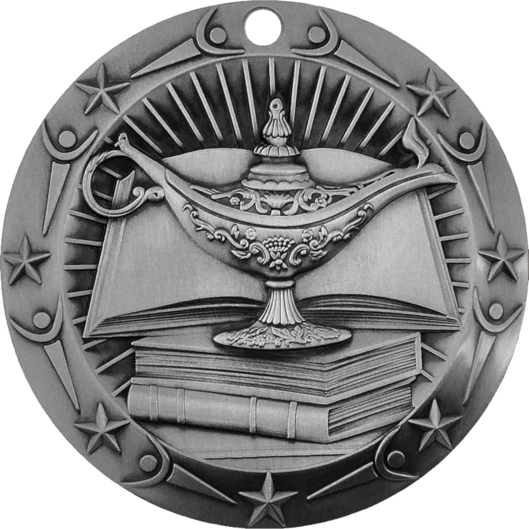 Stock World Class Sports & Academic Medals: Book & Lamp 3