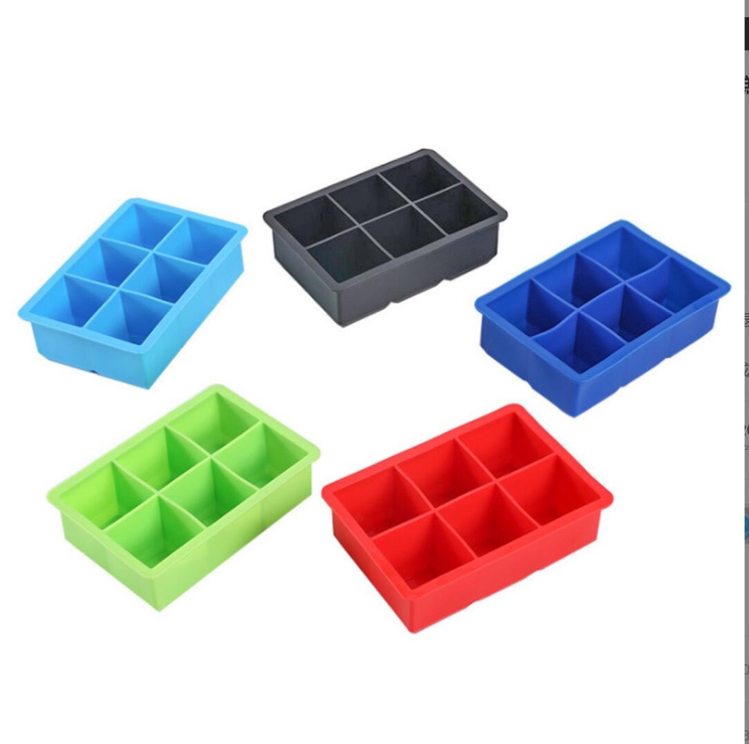 Ice Cube Tray-6 Squares 4