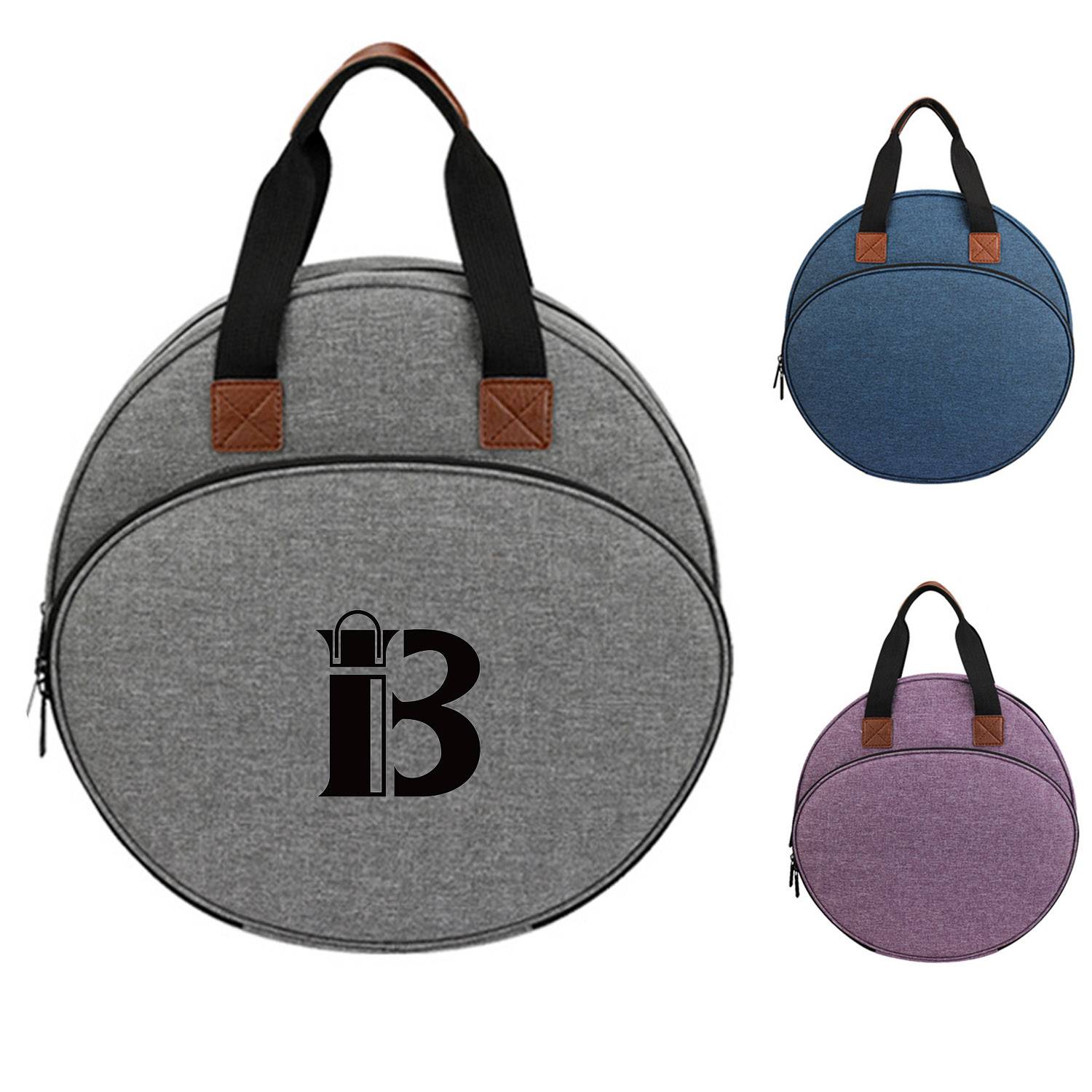 Oxford cloth portable circular storage bag 1