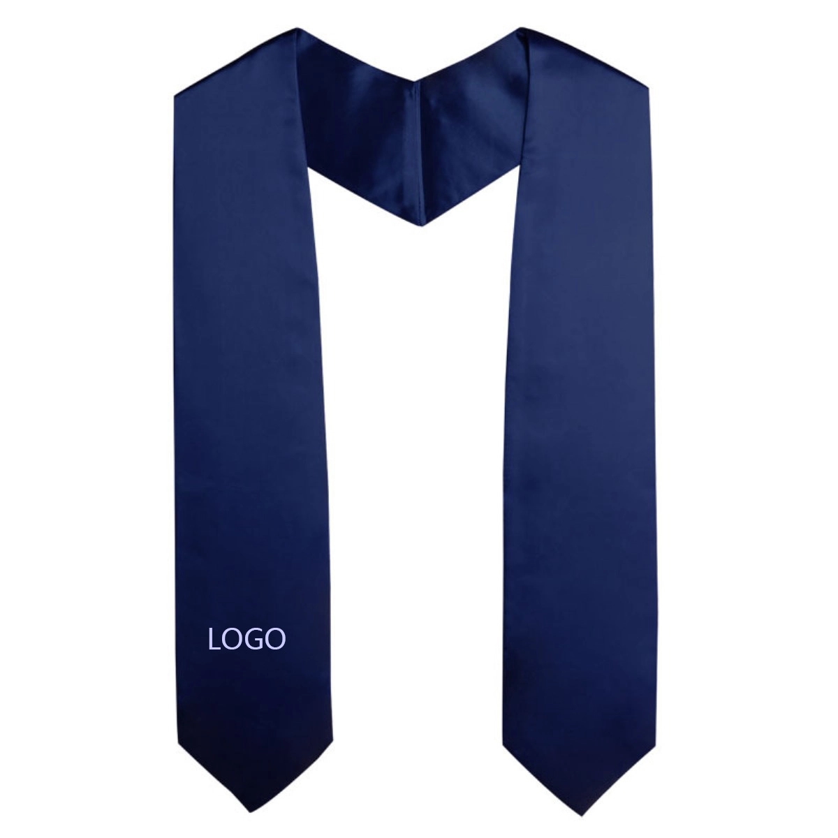 Unisex Adult Classical Plain Graduation Stole 1