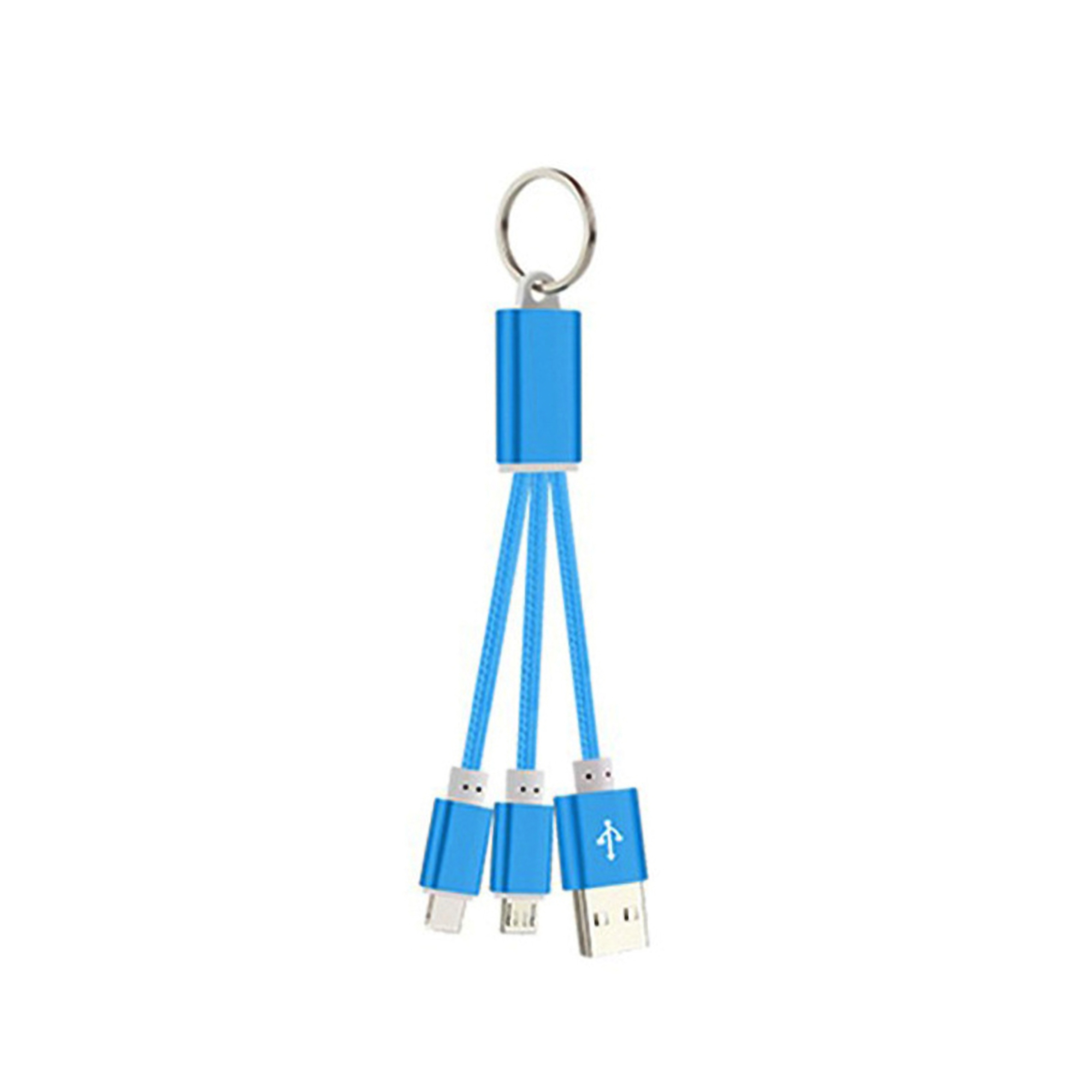 Keychain Charger Cable 2-in-1 3