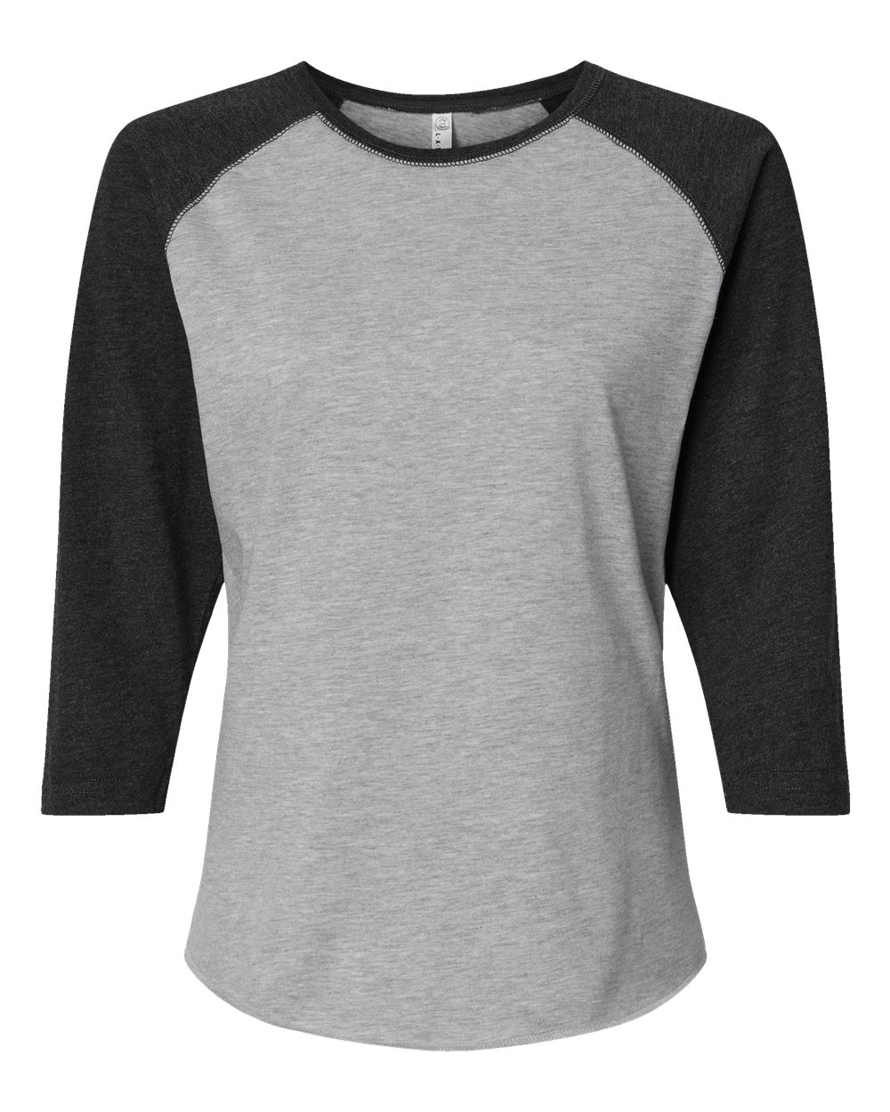 Women's Baseball Fine Jersey Three-Quarter Sleeve Tee - 3530 58