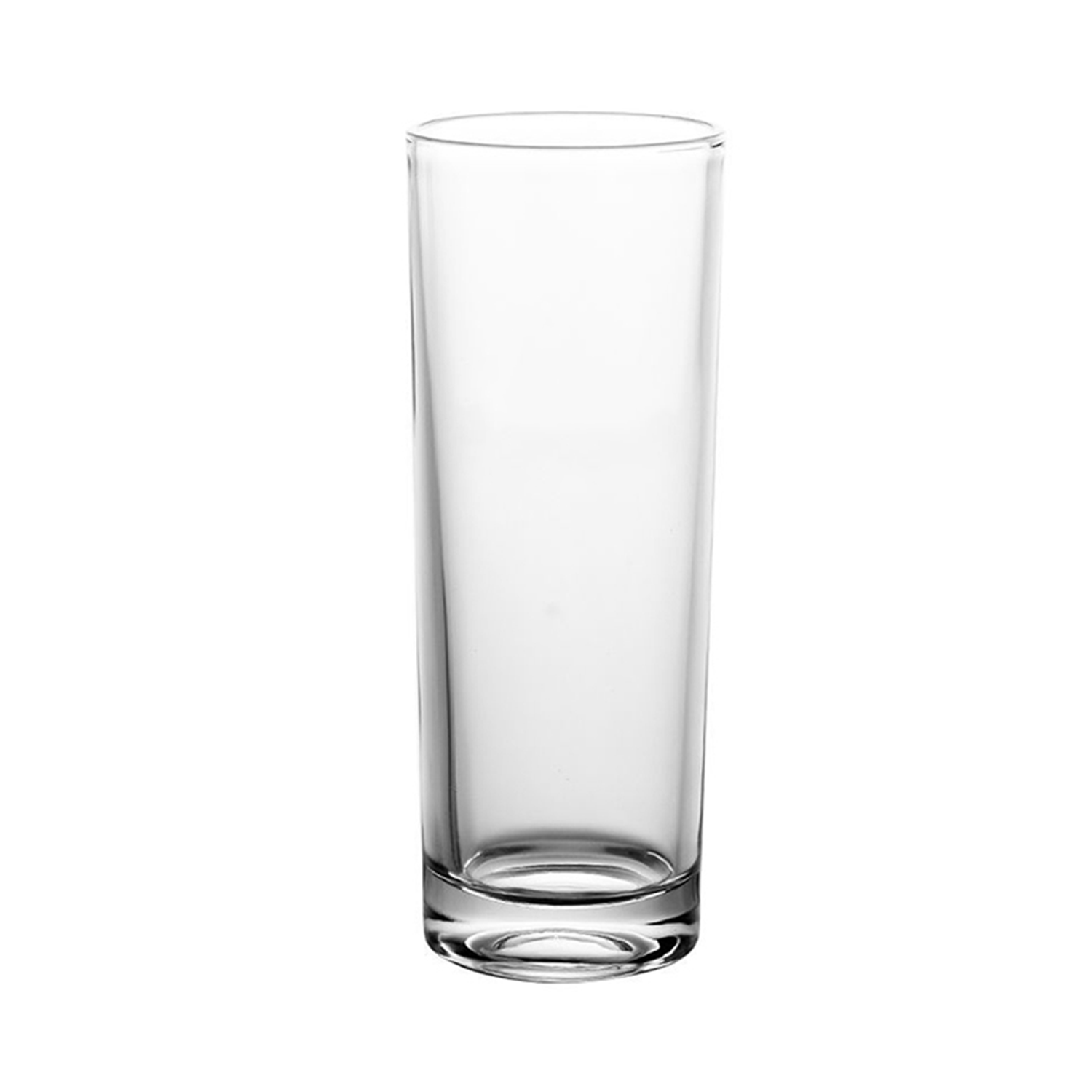 10 oz Straight Transparent Glass Water Cup 2