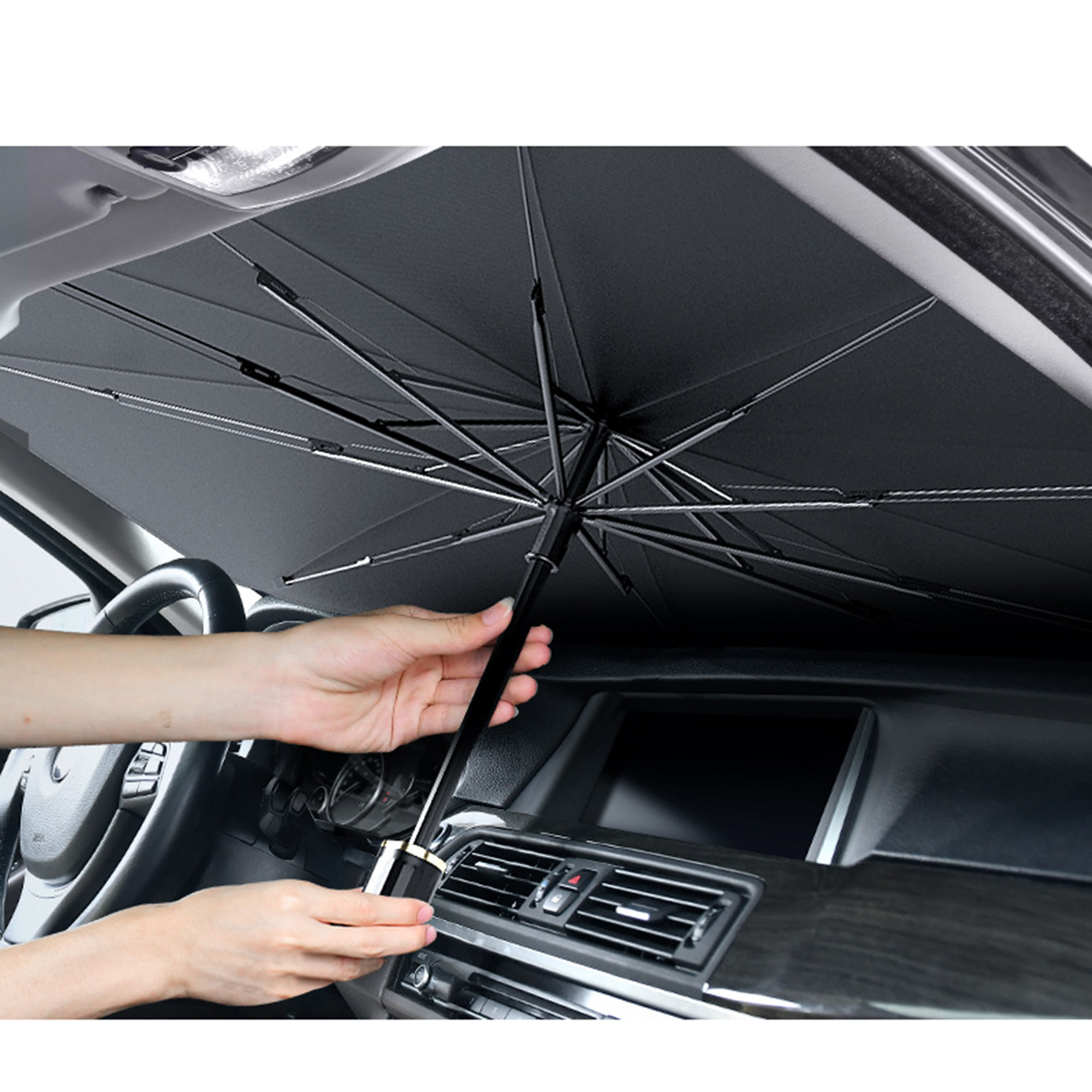 MOQ100 Car Sunshade Umbrella 2