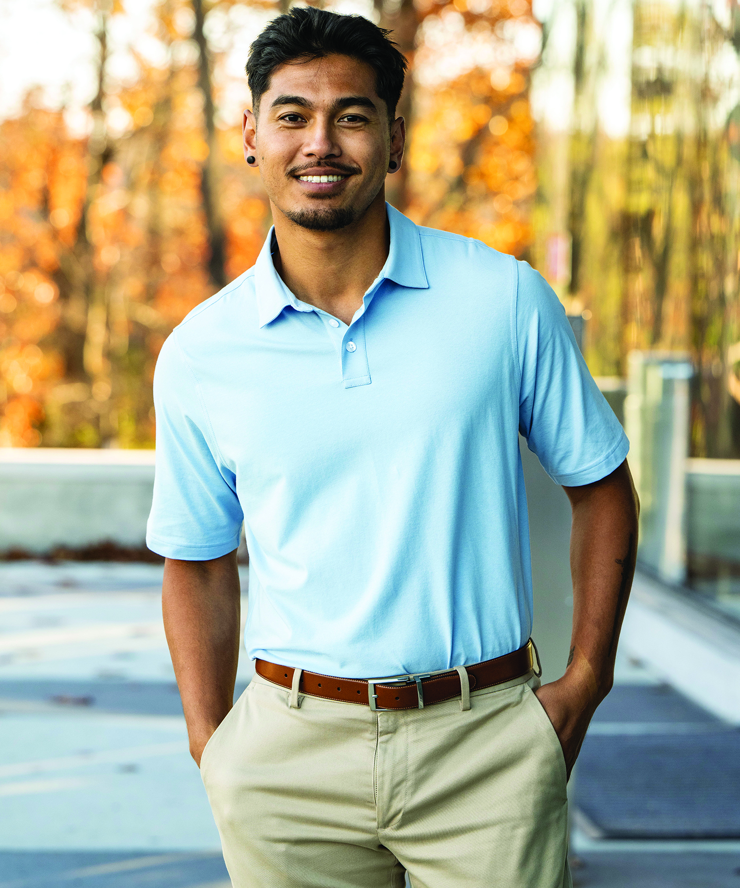 Men's Greenway Stretch Cotton Polo 69