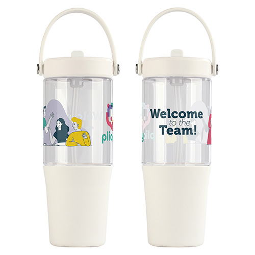 Harbor 40 oz Recycled Tumbler with Straw 8