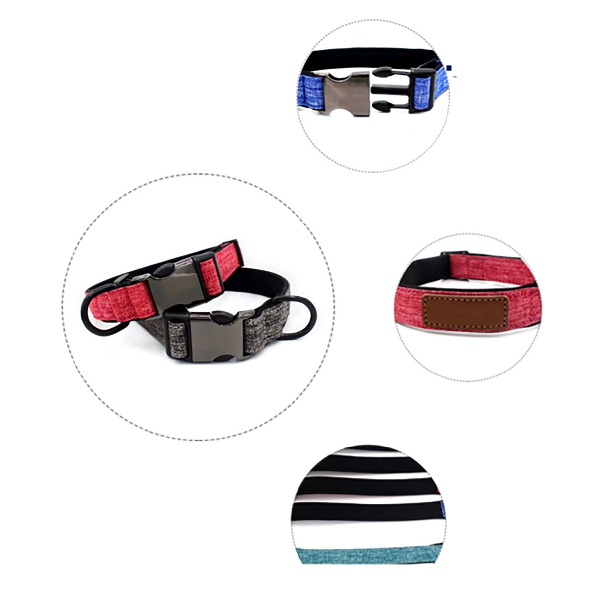 Soft Adjustable Pet Dog Collars 4