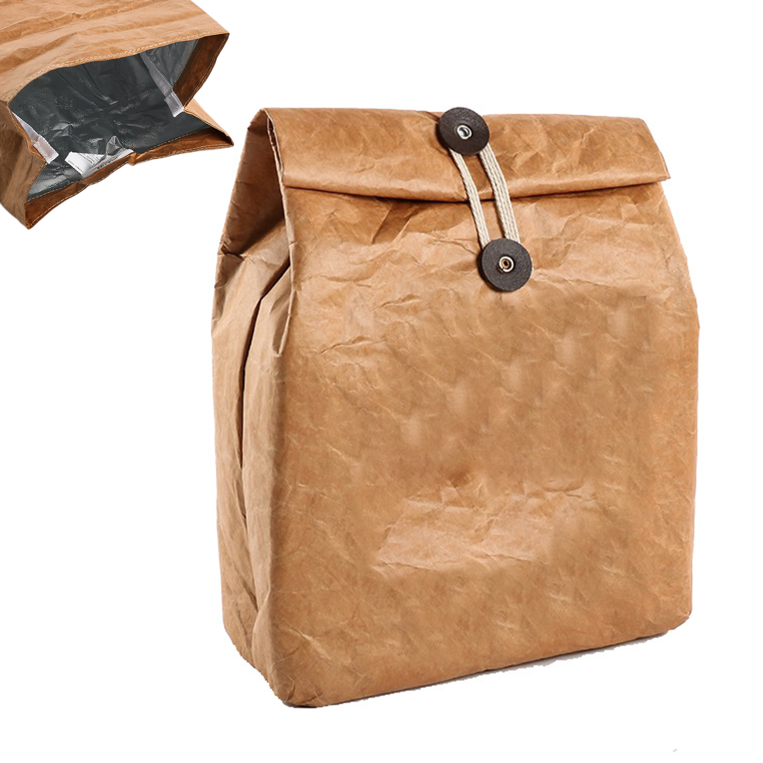 Dupont Paper Insulated Lunch Bag 2