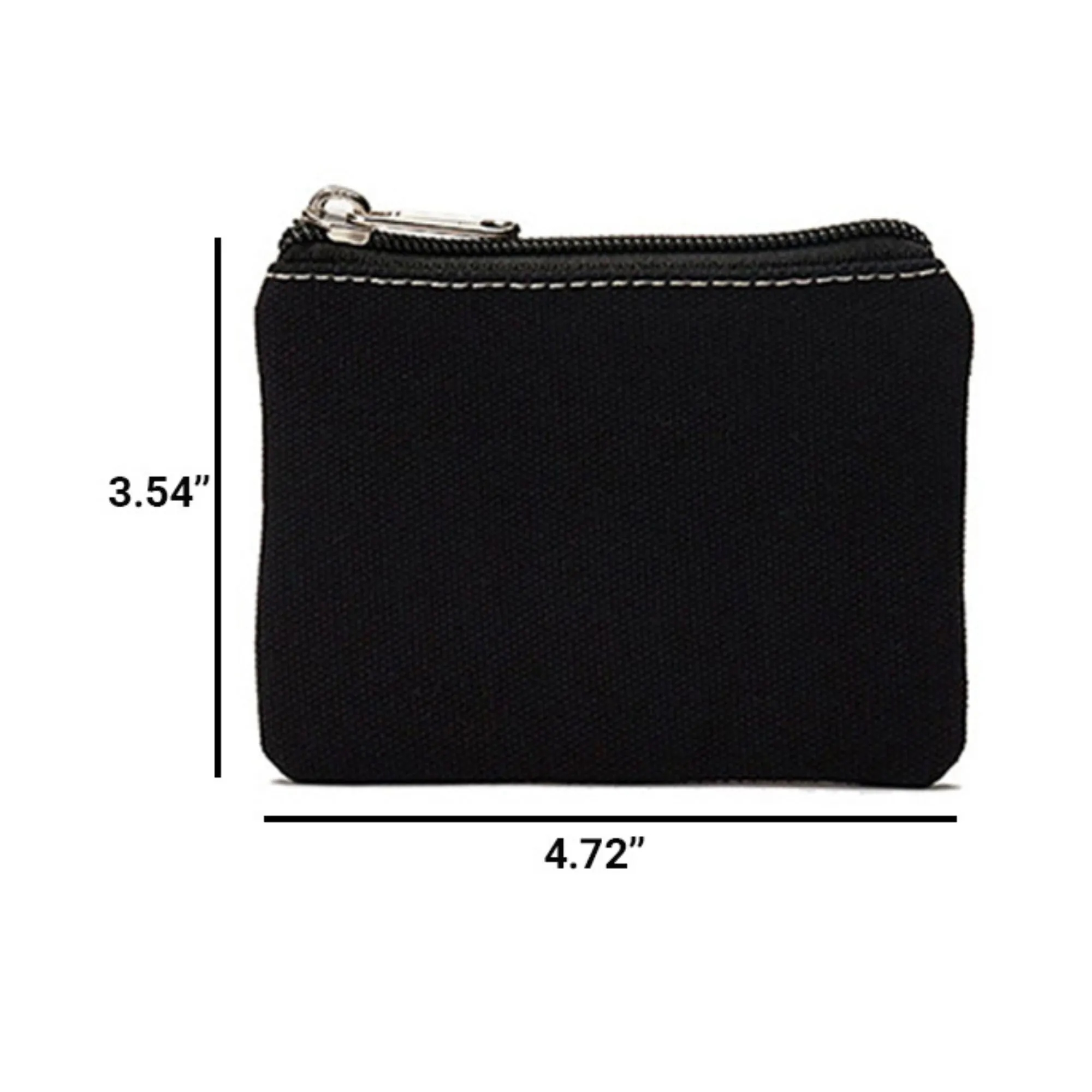 Women's Canvas Coin Purse Mini Zipper Bag 28