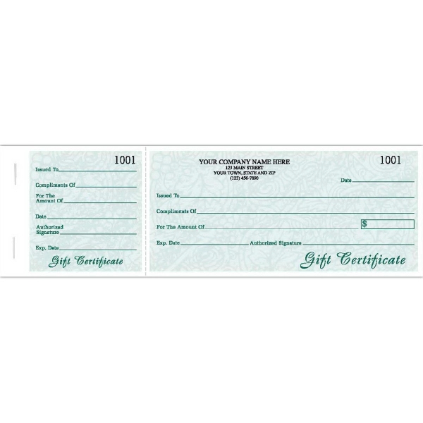 Gift Certificates, Vineyard, Booked Sets, Green Vine 2