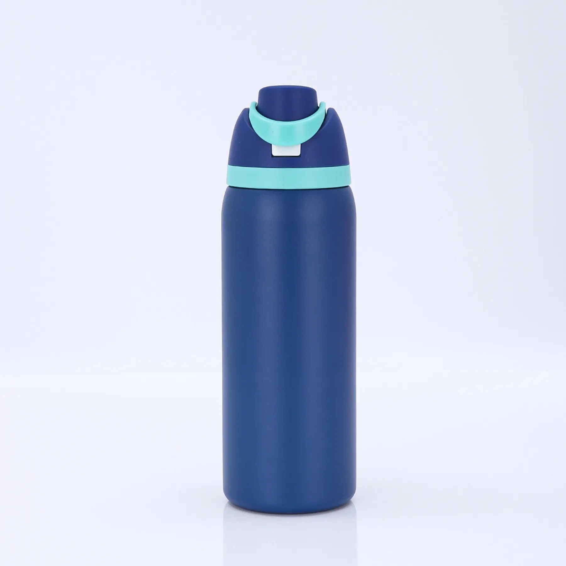 16 Oz. Leak Proof Spout Lid Water Bottle with Straw 2