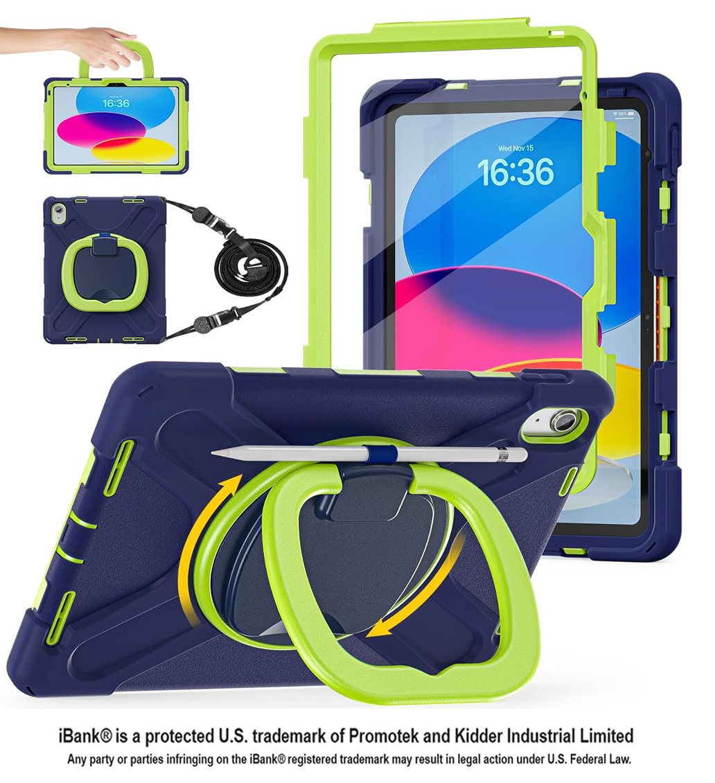 iBank ® Shockproof Case for iPad Air 13 M3 2025/ M2 2024, iPad Pro 12.9. Free Shipping 3