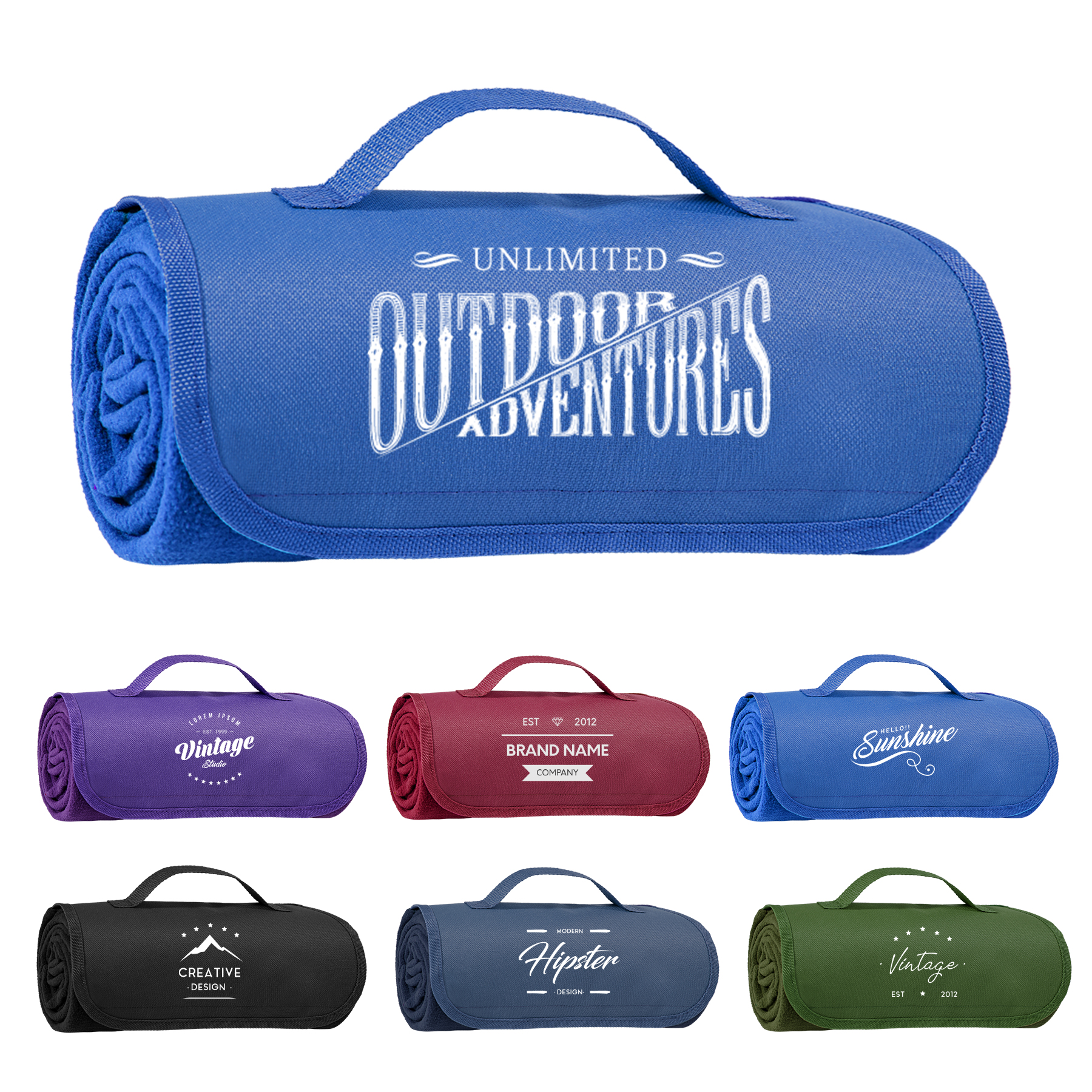 Fleece Roll Up Blanket