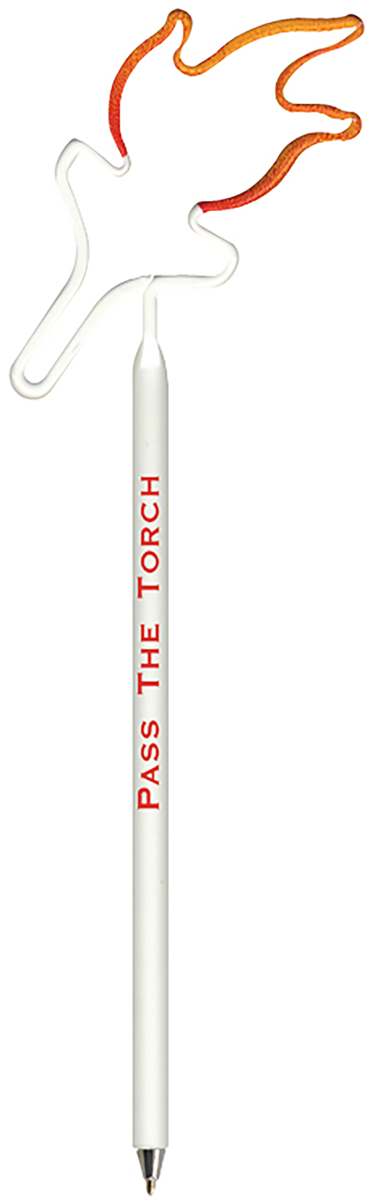 Torch Flame Multi-Color Inkbend Standard, Bent Pen