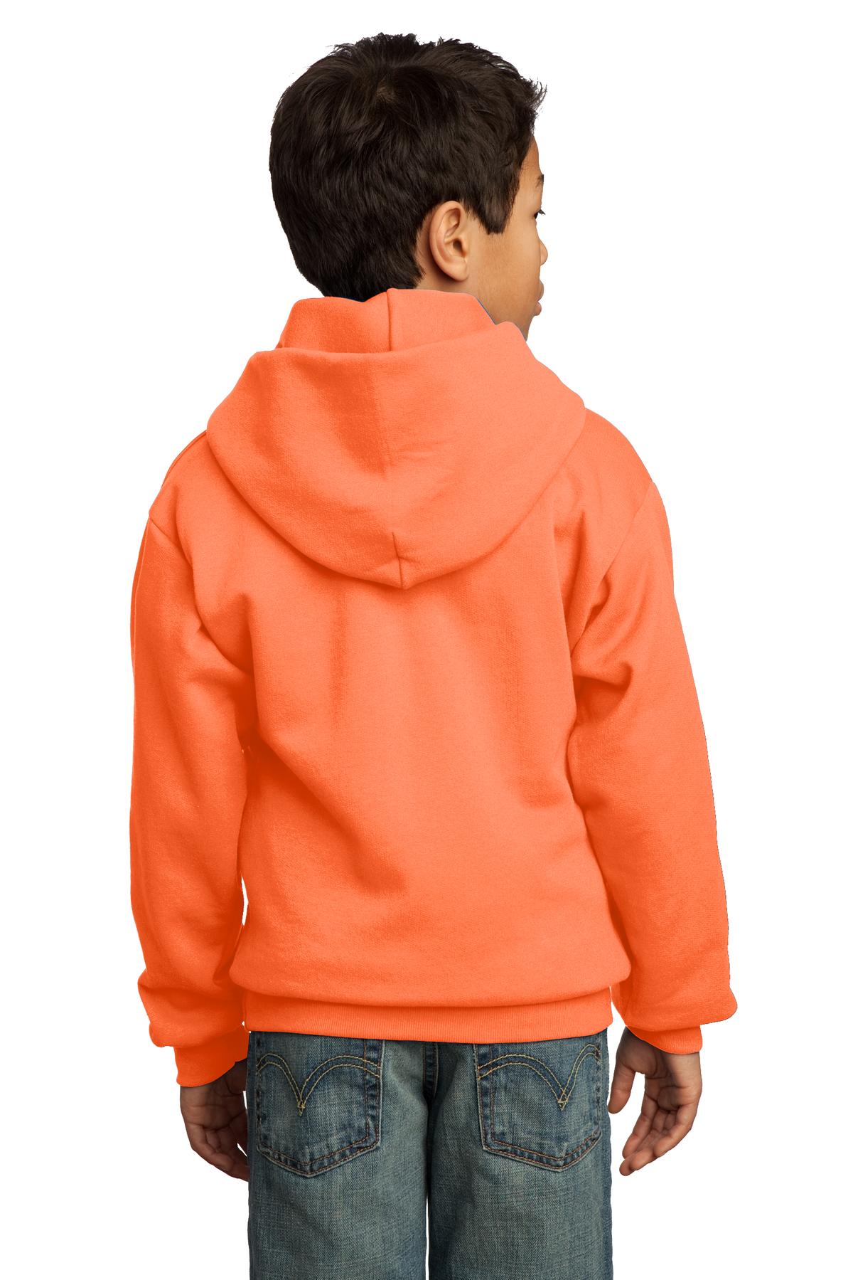 Port & Company® Youth Core Fleece Pullover Hooded Sweatshirt 21