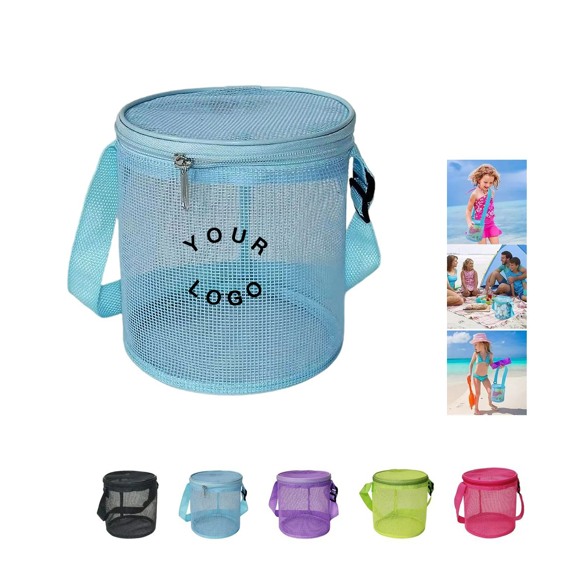 Nylon Mesh Bag with Sand Resistant and Quick Dry Material 3