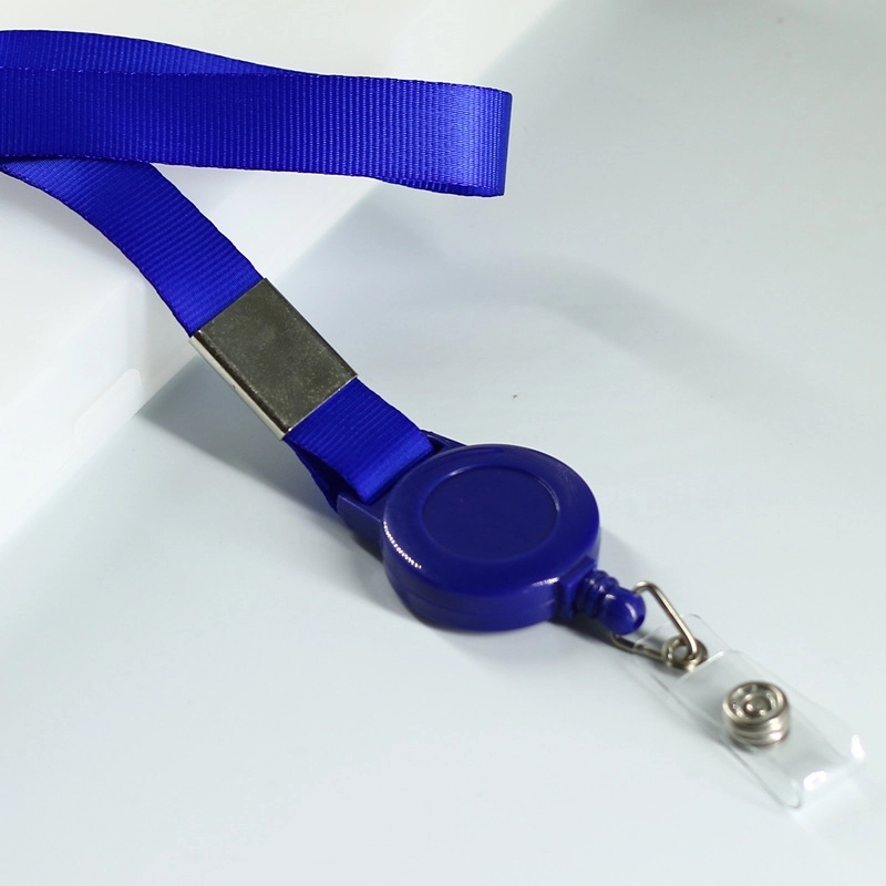 Combination lanyard with retractable reel ID Holder 7