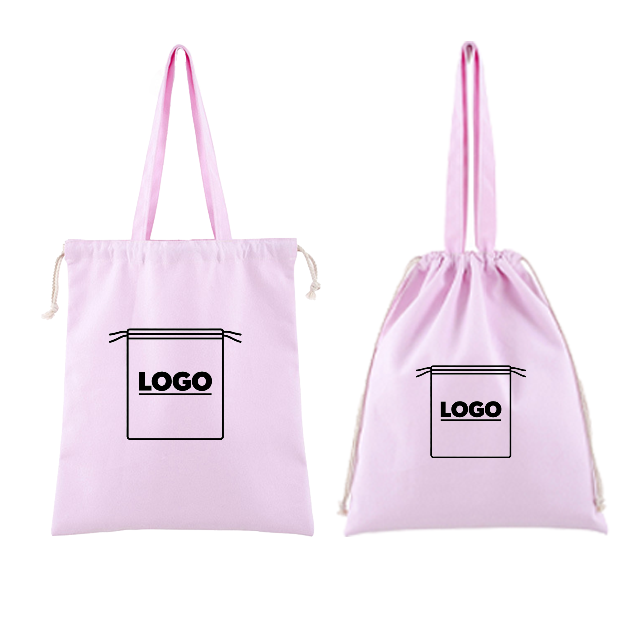 Drawstring Shopping Handheld Tote Bag 3