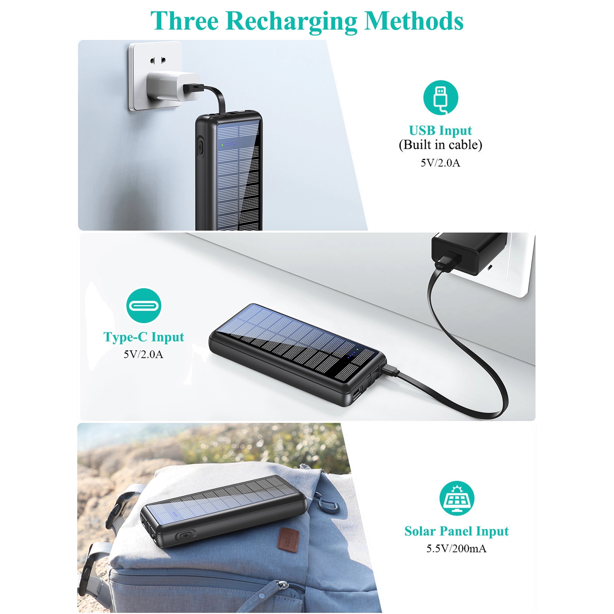 Solar Power Bank 3